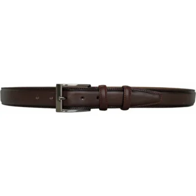 dressing belts for men brown leather stitched KARPKARPHBCV00001B23KQ 01