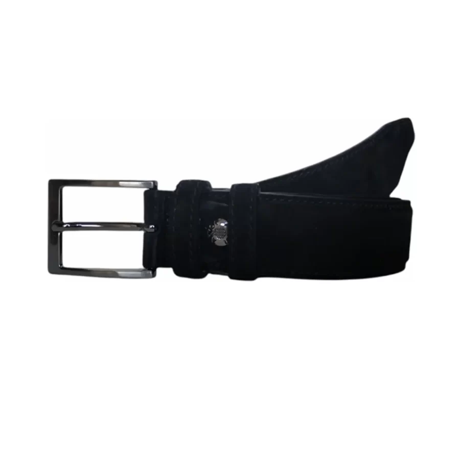 male belt black suede leather KARPHBCV00001CXRU9 02