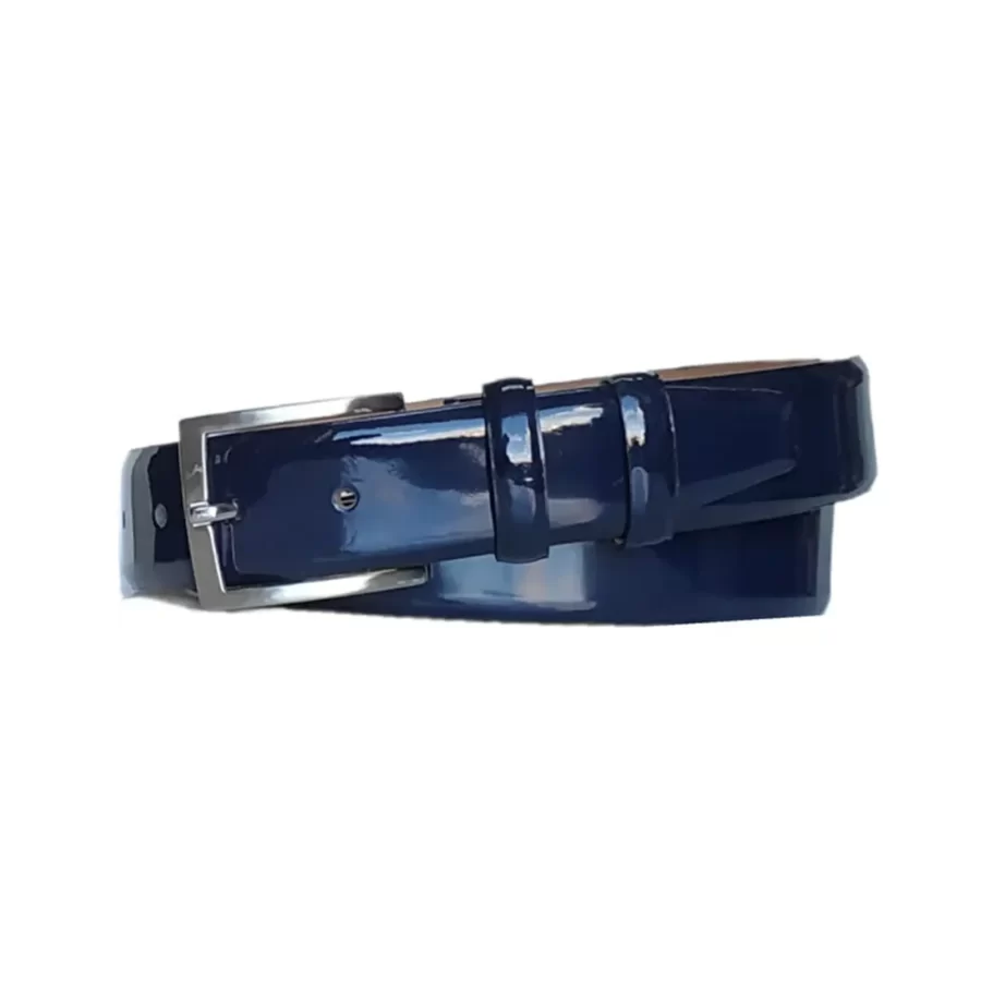male belt navy blue patent leather KARPHBCV00001CXQZ6 02