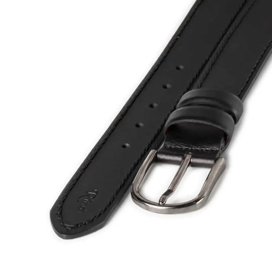 casual gents belt black genuine leather RIN 010862 121 01 3925 30 0101 2