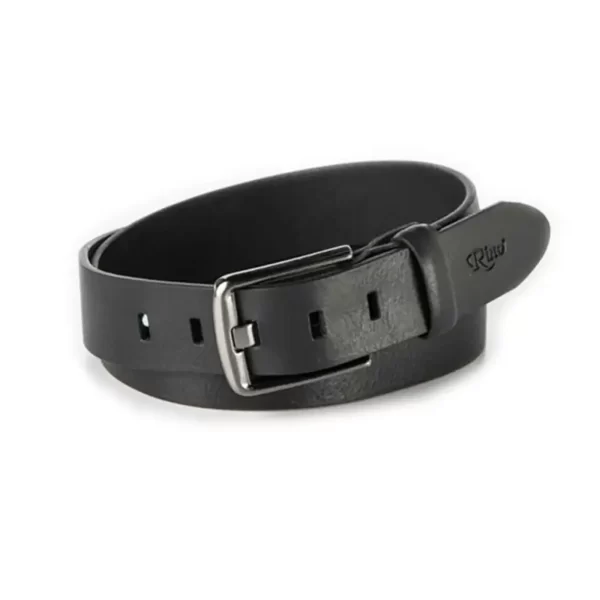 casual gents belt black genuine leather RIN 384240 103 01 3842 32 0101 1