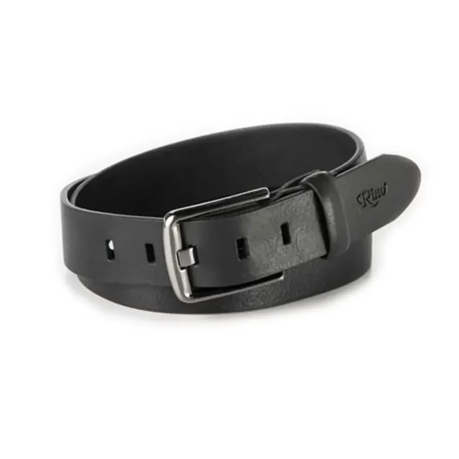 casual gents belt black genuine leather RIN 384240 103 01 3842 32 0101 1