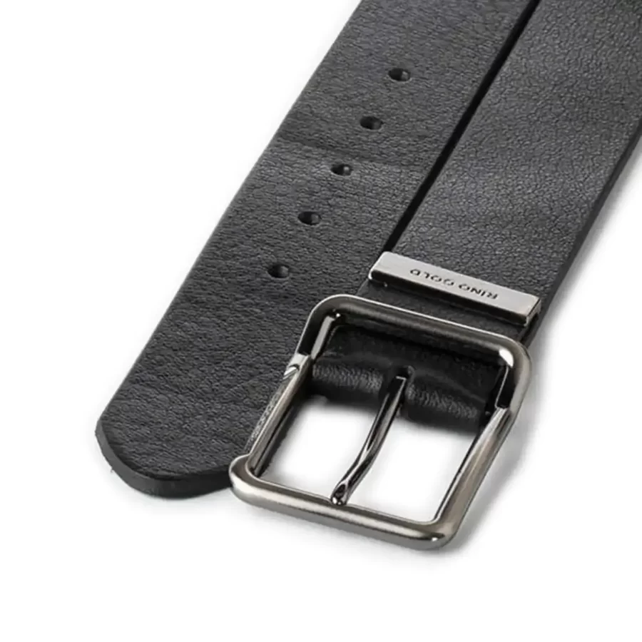 casual gents belt black genuine leather RIN 416140 203 01 4161 30 0101 2