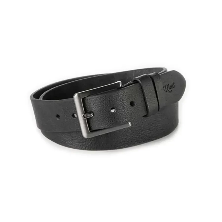 casual gents belt black genuine leather RIN 417840 203 01 4178 30 0101 1