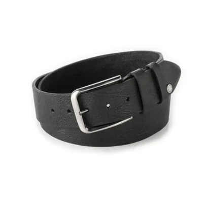 casual gents belt black genuine leather RIN 421645 203 01 4216 27 0101 1
