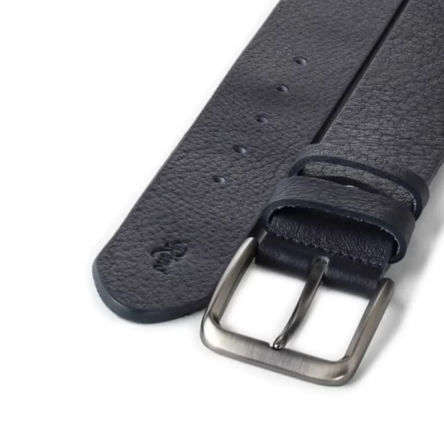 casual gents belt black genuine leather RIN 421645 203 21 4216 27 0121 4 5 cm2
