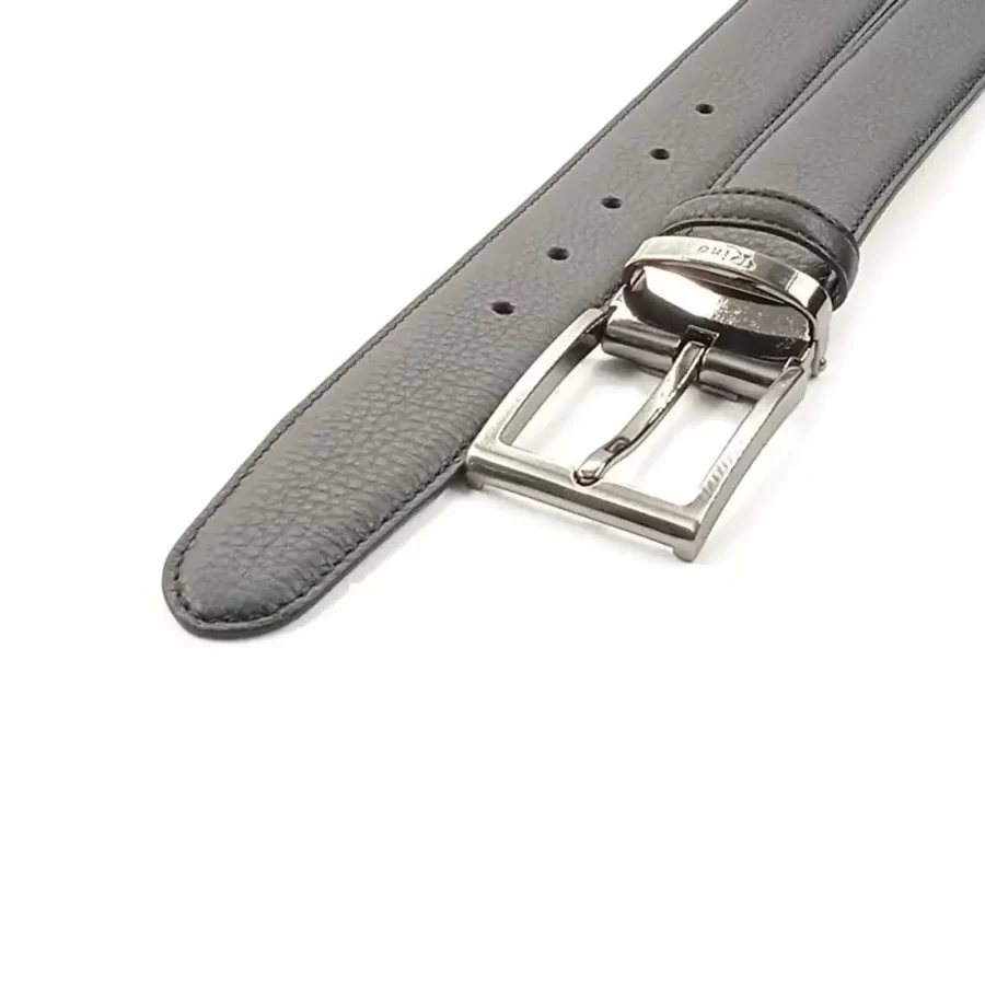 dressing belts for men Black Pebble Leather RIN 000019 716 01 4388 30 01 2