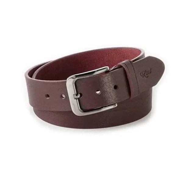 gents belt burgundy calf leather RIN 005777 203 34 2769 30 0134 1