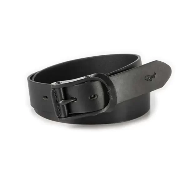 gents belt for jeans black genuine leather RIN 010548 100 01 3571 21 0101 1