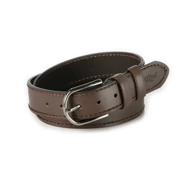 gents belt for jeans dark brown calf leather RIN 010862 121 04 3925 30 0104 1