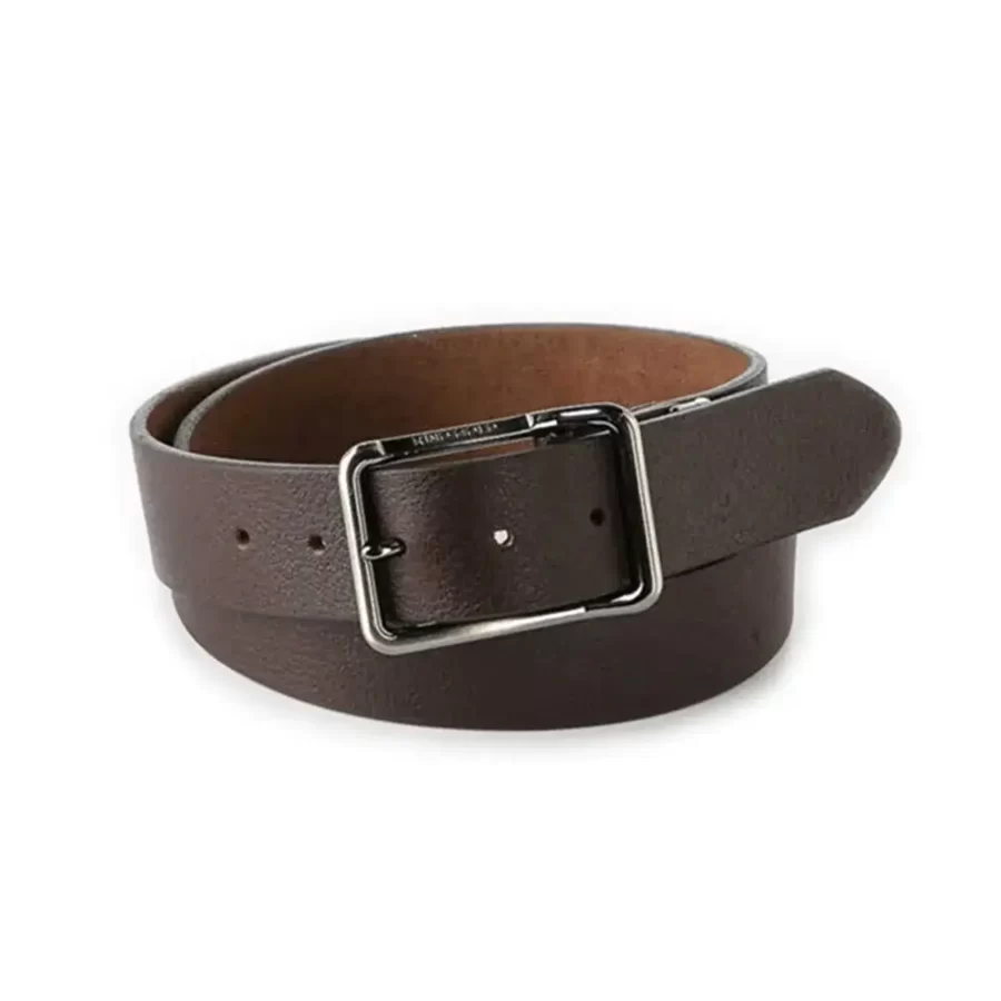 gents belt for jeans dark brown calf leather RIN 416140 203 04 4161 30 0104 1