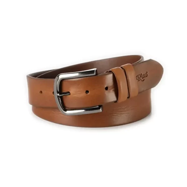 gents casual belt cognac leather RIN 005107 121 54 4120 30 0154 1