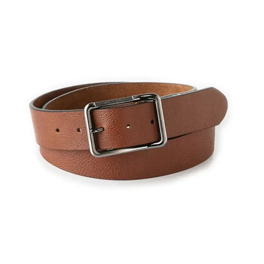 jeans belt for men light brown cow leather RIN 416140 203 07 4161 30 0107 1