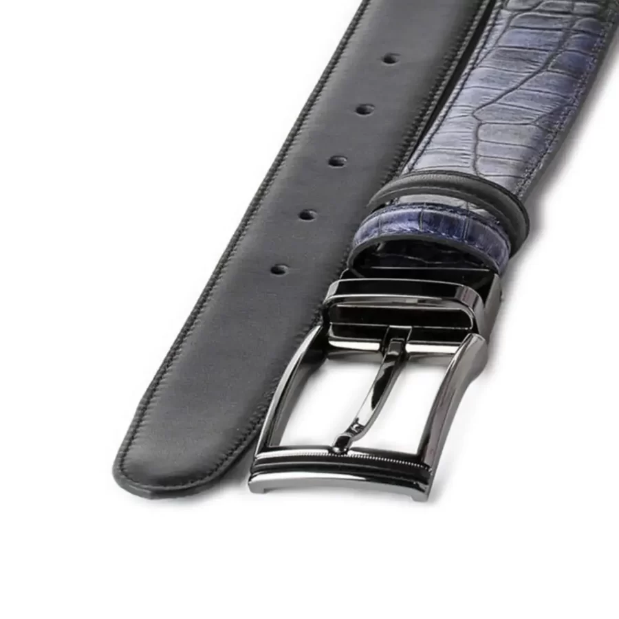 reversible gents belt black blue croco leather RIN 000082 508 21 9724 29 0121 2