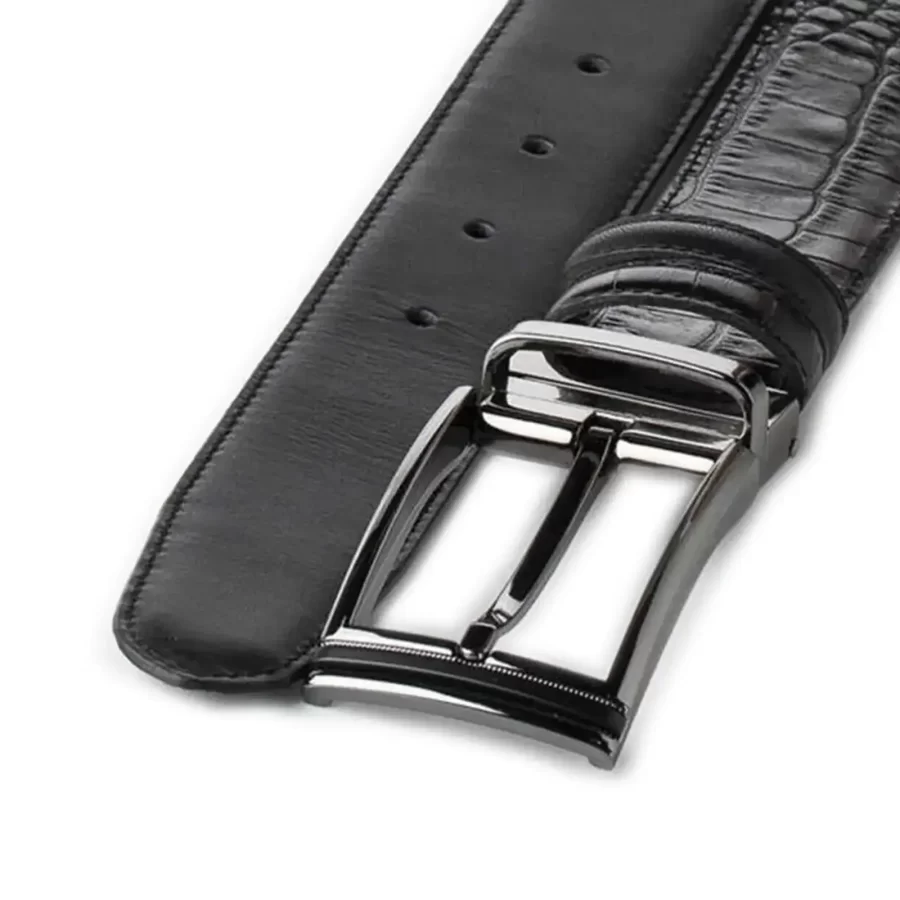 reversible gents belt croc print black leather RIN 000082 508 01 9724 29 0101 2