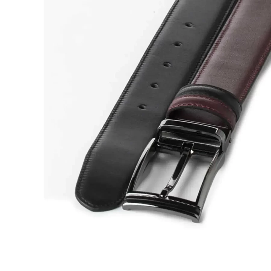 reversible gents belt smooth burgundy black calfskin RIN 000082 543 01 9724 29 0101 3