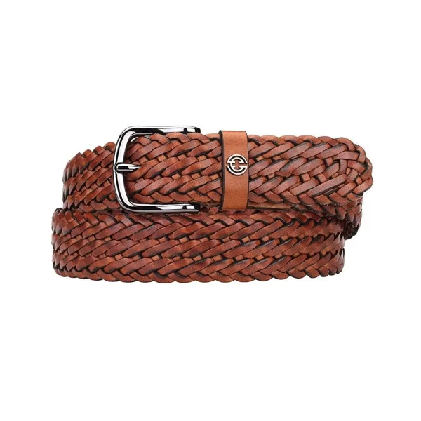 Buy Men's Braided Belts, Genuine Leather