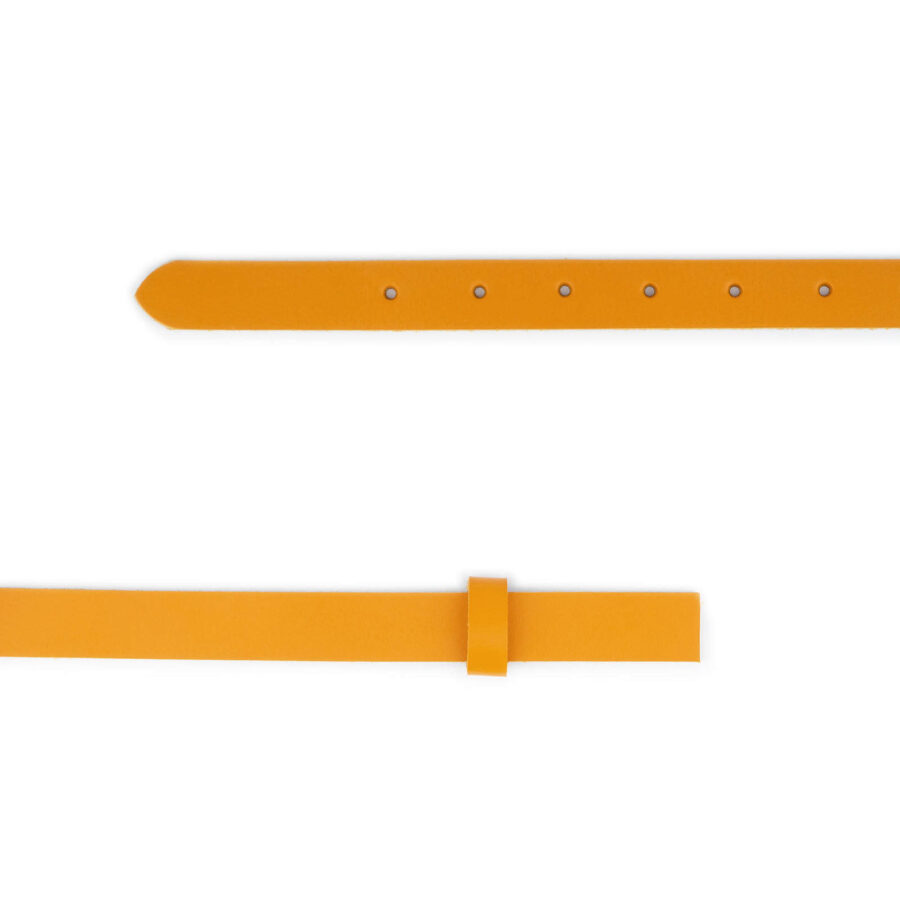 spectra yellow belt leather strap replacement for buckles 2 0 cm 2