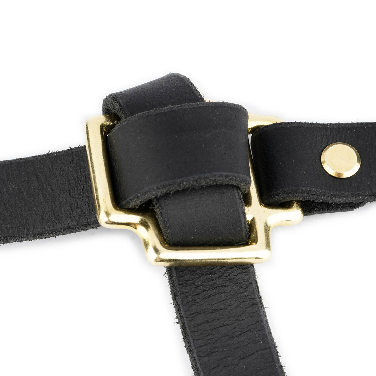Buy Medieval Belt Knotted Gold Buckle Black Leather ...