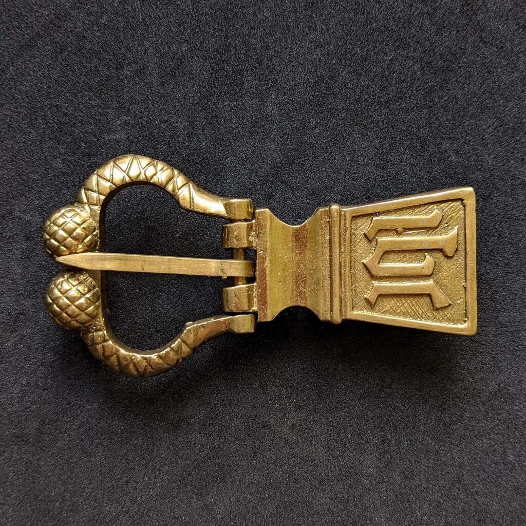 Medieval Girdle Belt -Marquesa Questa antique bronze & black