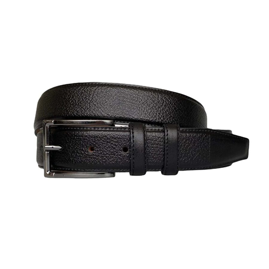 best quality mens belt black real leather 2li 140 141 1