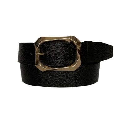 black belt gold buckle womens wide 1 1 2 inch AN BYN 08 17