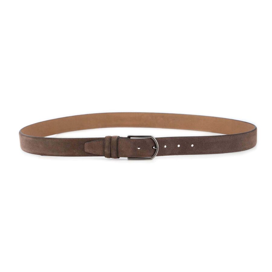 brown suede trendy mens belt real leather 1 04 01072024 35 BROSUE