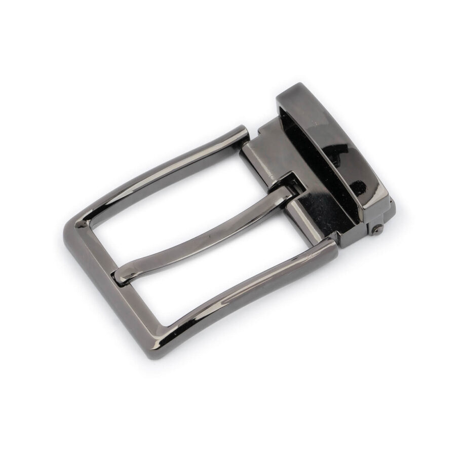 clasp belt buckle for men gunmetal gray color 1 CLASP35GUNCLS USD19