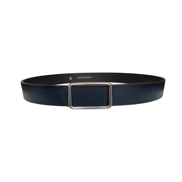 dark blue trendy mens belts for jeans wide 4 Cm GoToka 15