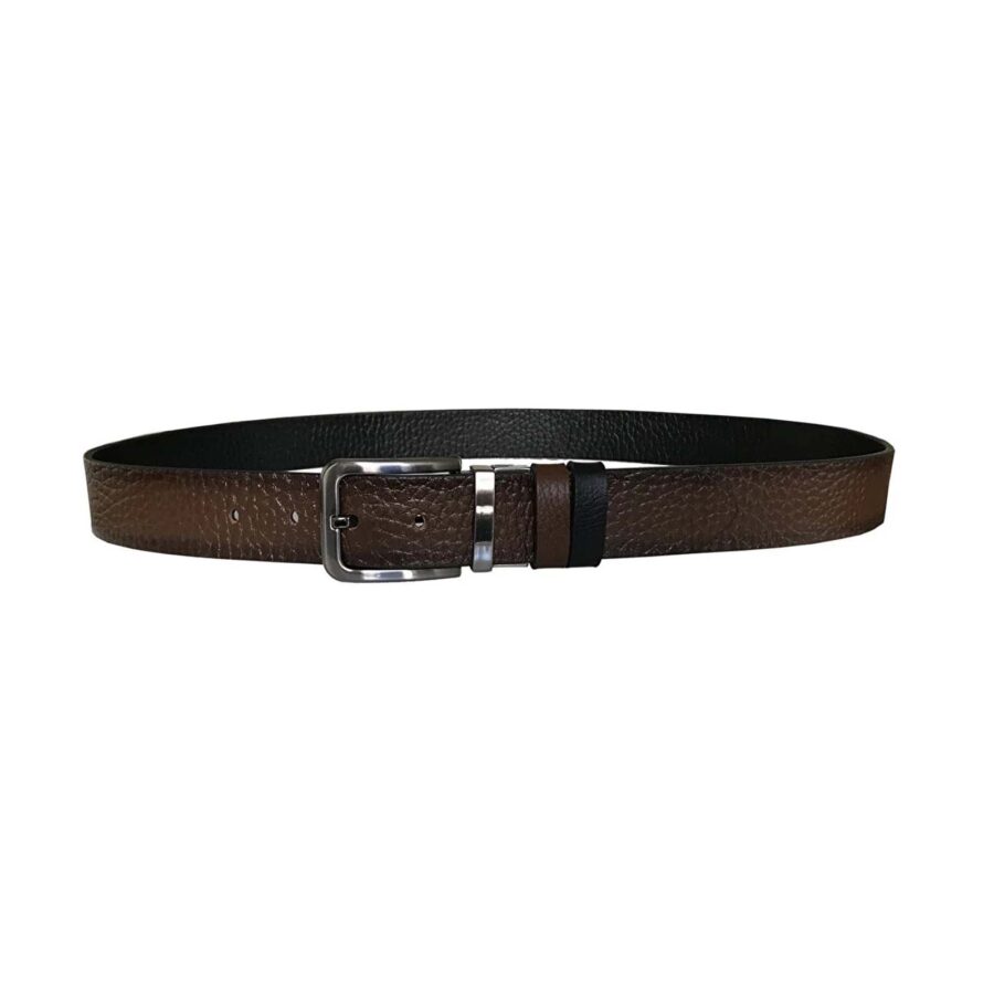 good belts for men reversible black brown wide 4 0 cm DK CIFT SIKA 5