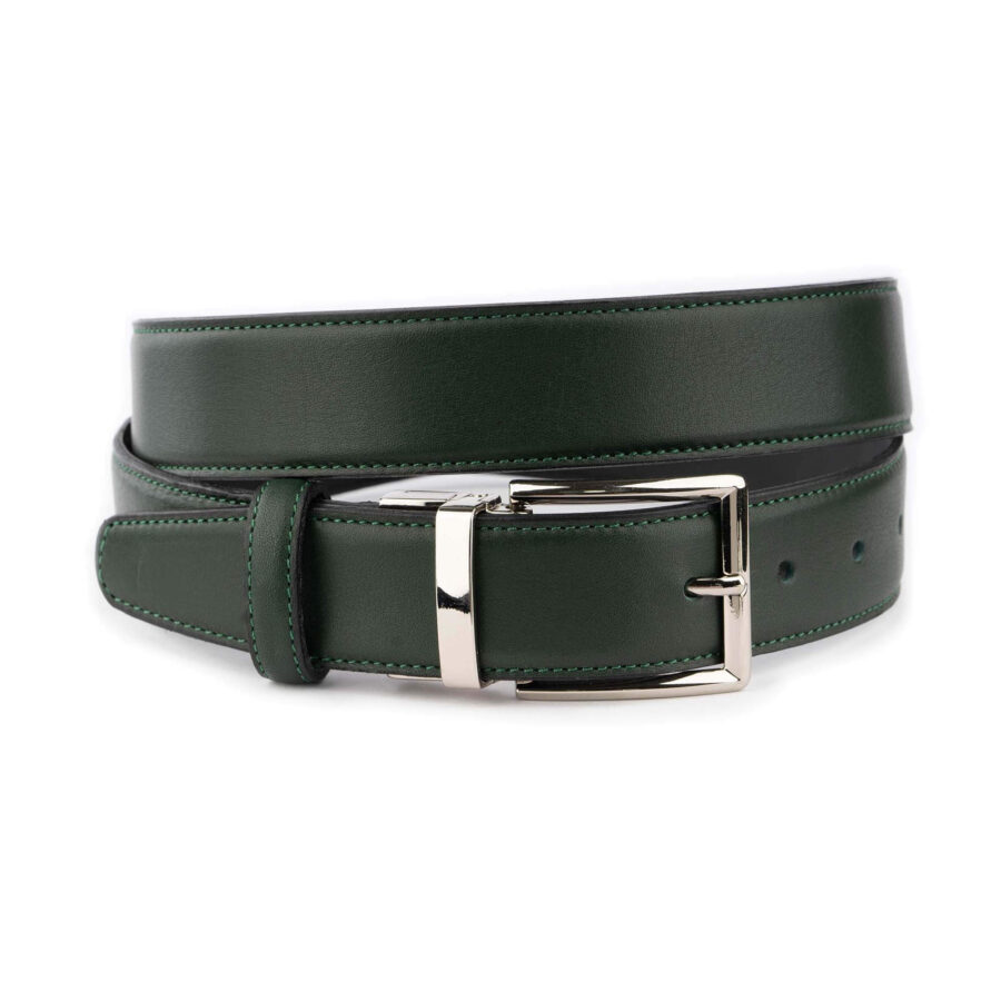 green casual belts for men high quality 3 5 cm 5