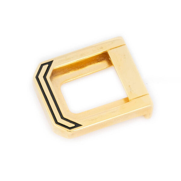 Solid Brass Vintage D-loop Traditional Utility Belt Buckle 