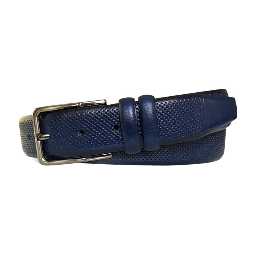 navy blue dressing belts for men dotted pattern 2li 115 117 1 copy