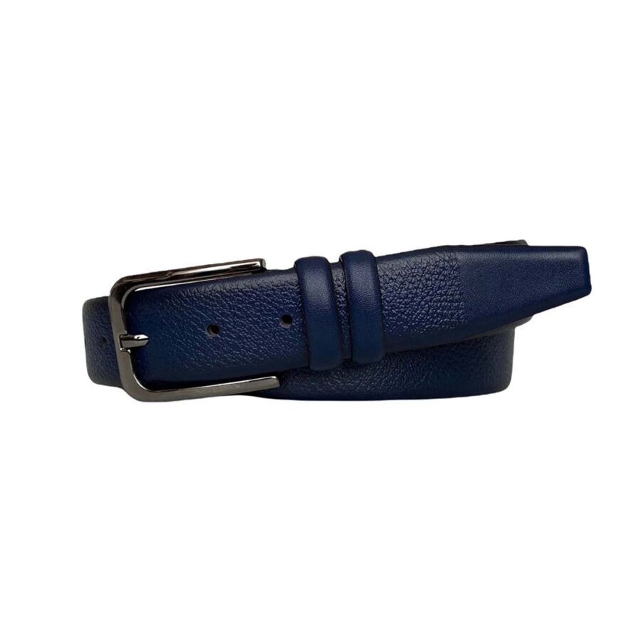 navy blue male belt genuine leather 2li 142 143 6 copy