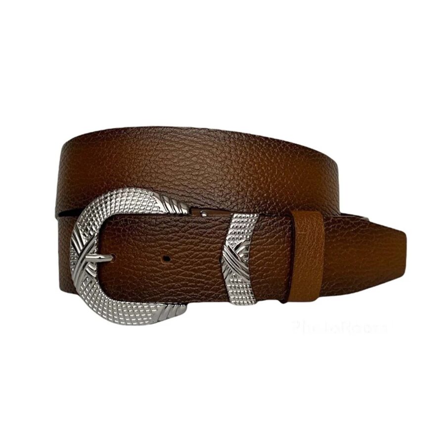 womens cowboy belts brown leather an byn 63 19