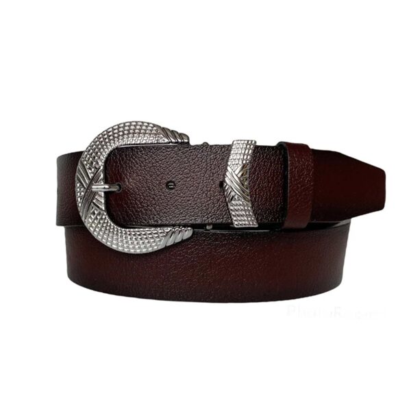 womens cowboy belts burgundy leather an byn 63 12