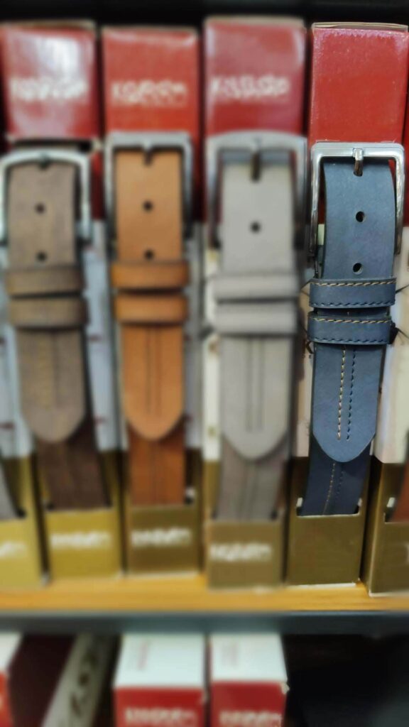 Blue Denim Belt
