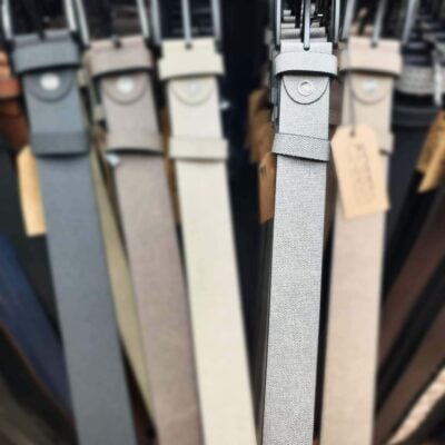 light gray belt men casual genuine leather 33 110324JEAN40KASV