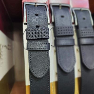 stylish mens belt for jeans black 52 110324JEAN40KASV