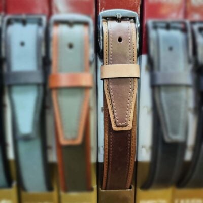 unique belt for guys jeans beige brown leather 04 140324JEAN40KASV