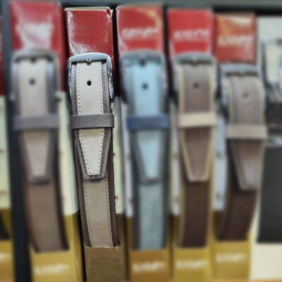 unique gray belt mens jeans genuine leather 07 140324JEAN40KASV