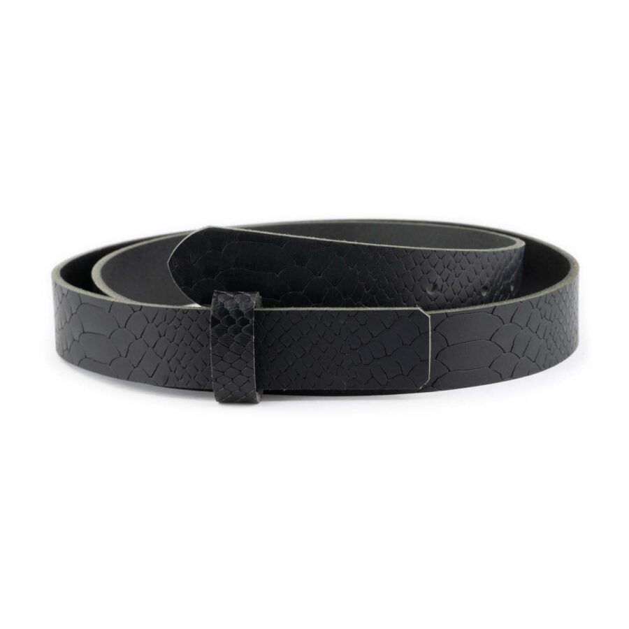 croco leather replacement belt strap for buckles 3 0 cm 1 CROBLA30CUTLDR usd35