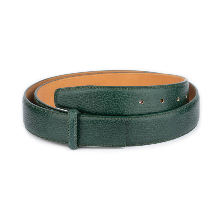 emerald green belt leather strap for buckles adjustable 1 EMERGREE35CUTTRN usd65