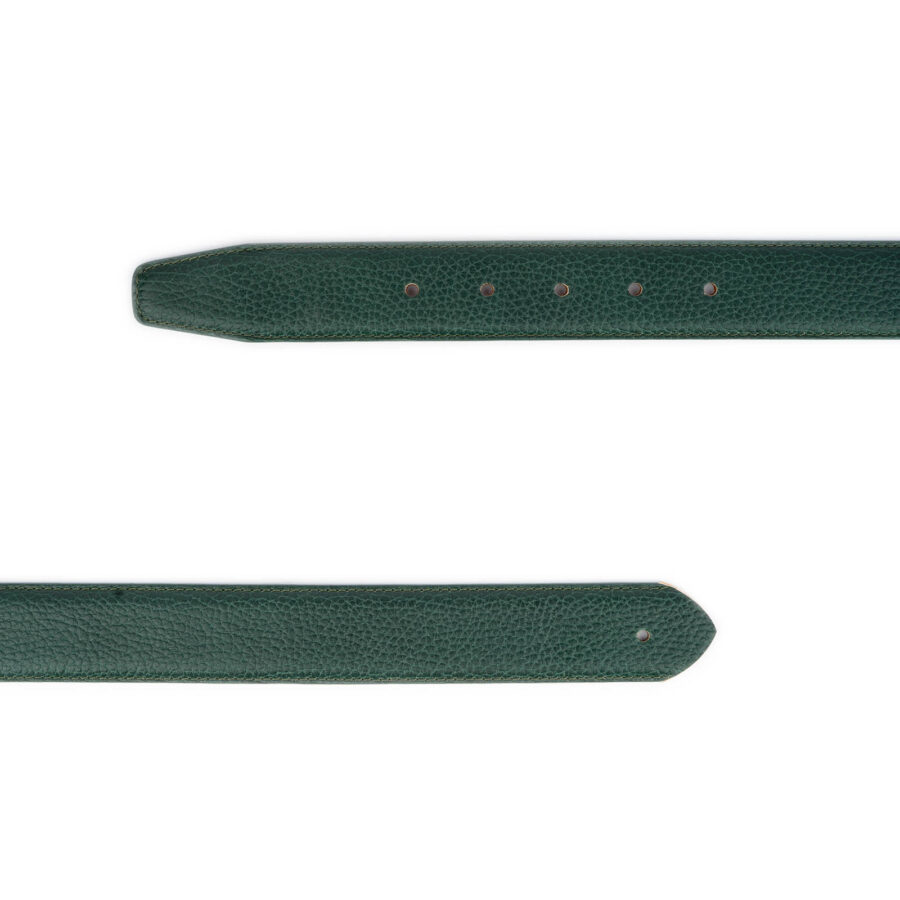 emerald green belt straps replacement leather for buckle 1 EMERGREE35HOLTRN usd65