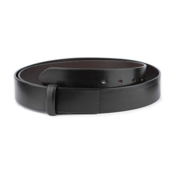 full grain belt straps for buckles mens black replacement 4 0 cm 1 BLACFULG4011CUTAML usd45