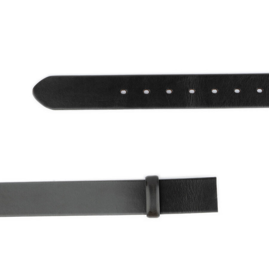 full grain belt straps for buckles mens black replacement 4 0 cm 2