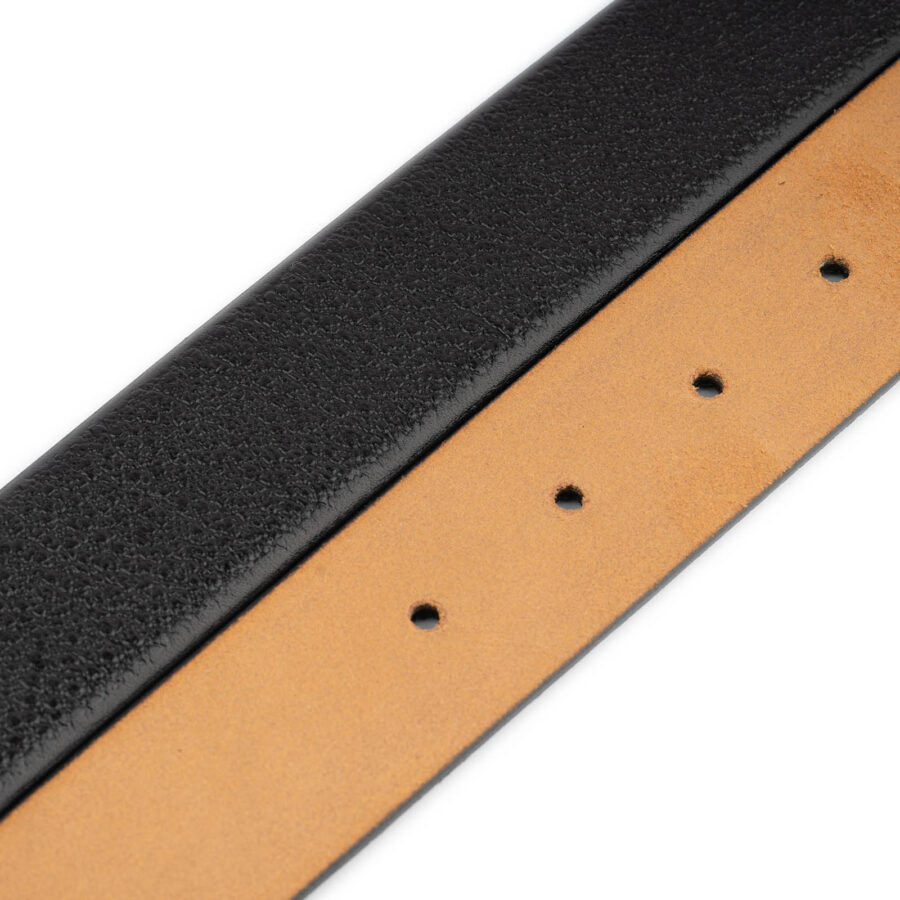 stylish mens belt strap replacement black leather 3