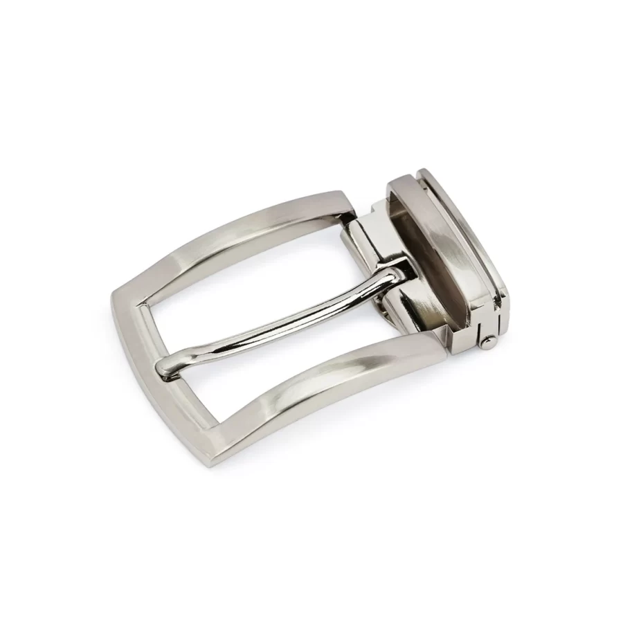 Classic Silver Buckle Belt Replacement 30 Mm 1