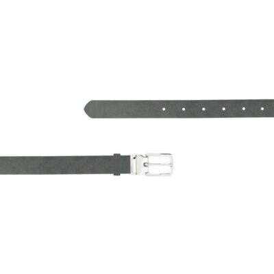 Fashion Belts For Ladies Gray Genuine Leather GRAY FETT 7788 RECCLDR 1