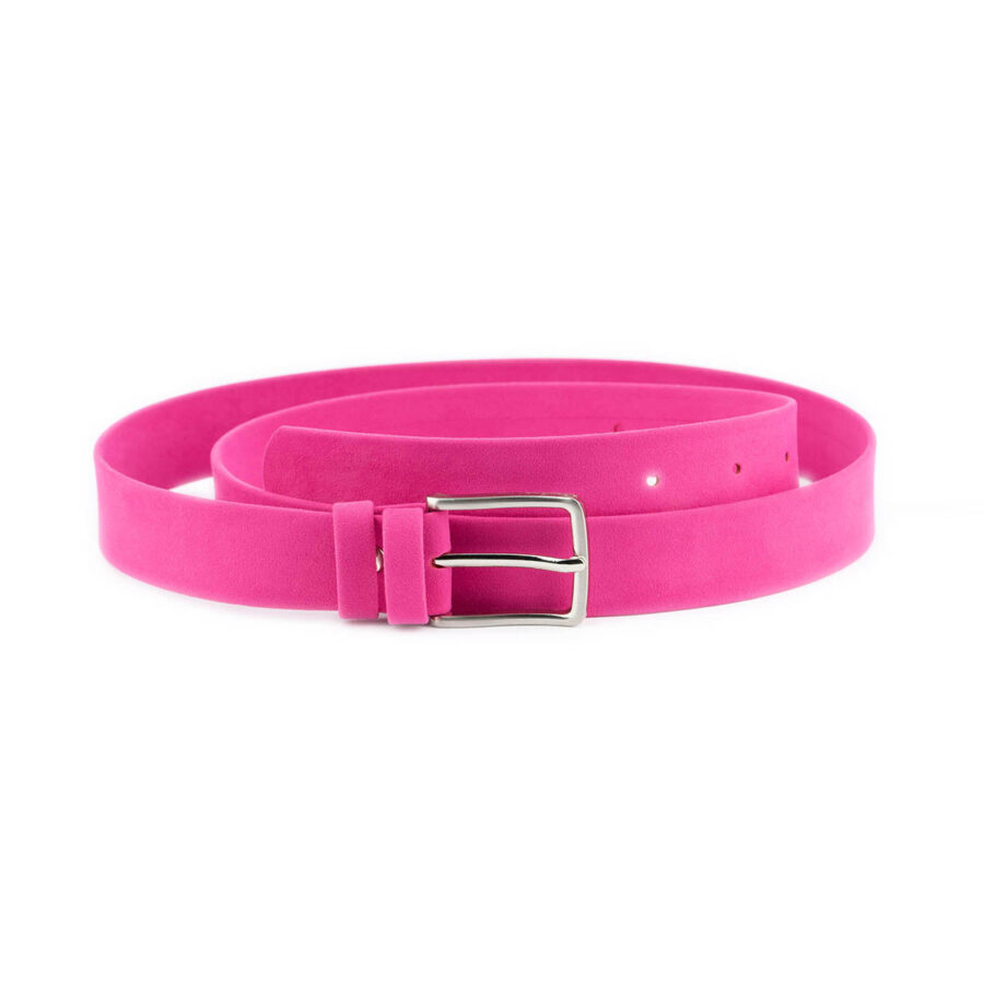 fuchsia velvet belt for women 1 VELPIN30FUCRIK 35 usd